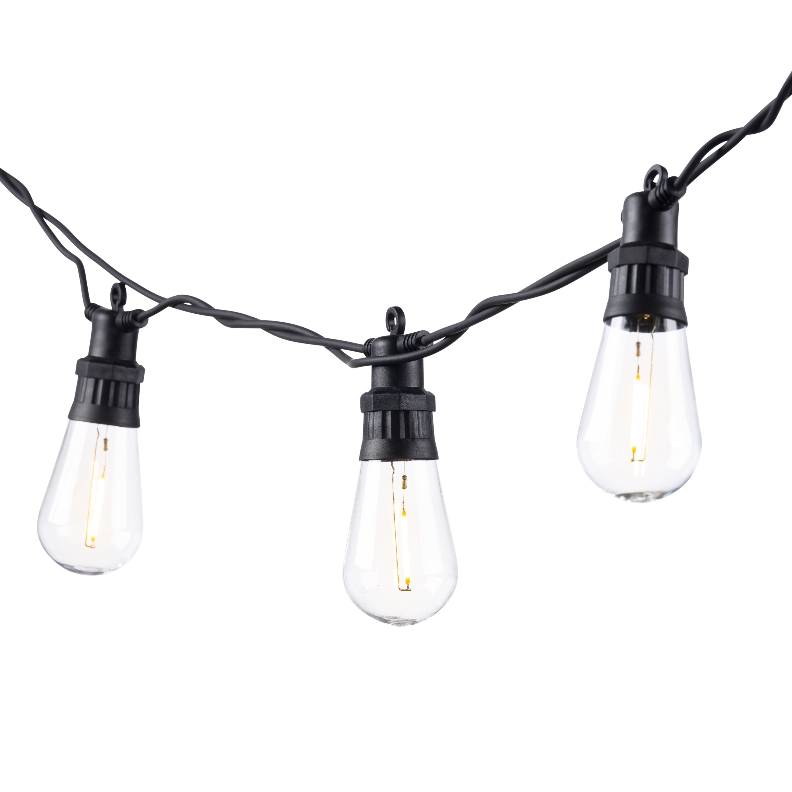 Connectable 14.75 ft. LED A60 Patio String Lights 2641390EC